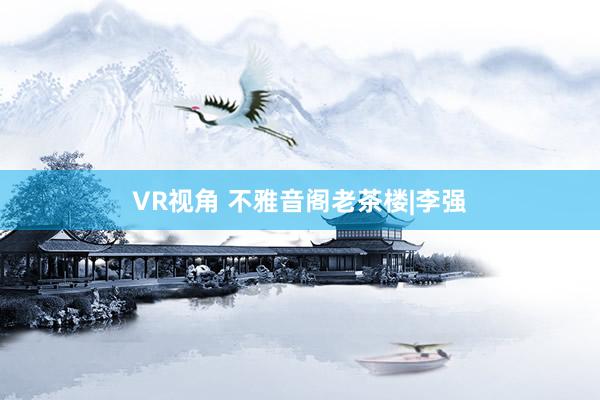 VR视角 不雅音阁老茶楼|李强